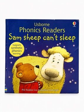 Usborne Phonics Readers Sam Sheep Can’t Sleep Children’s Paperback Book